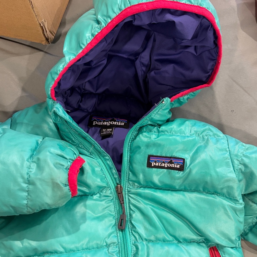 Patagonia Aqua Puffer Jacket with Hood
